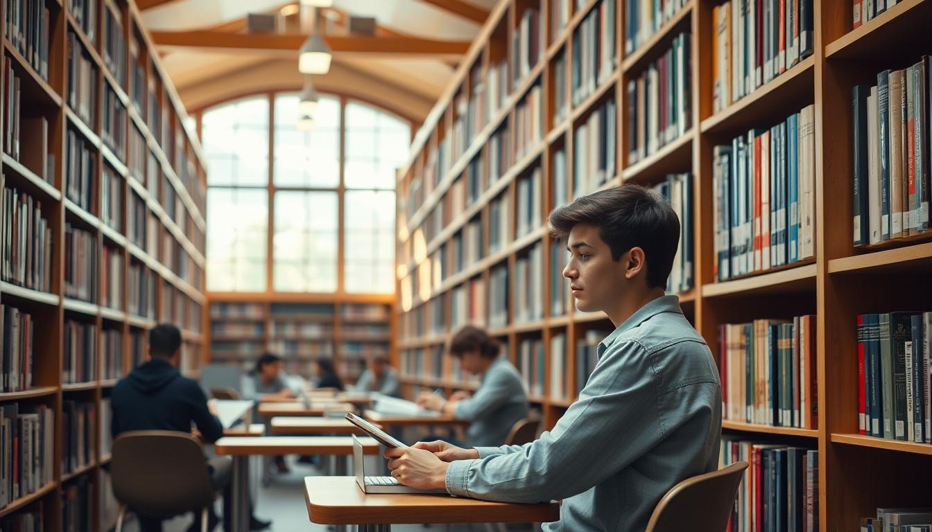 Structured study materials and learning resources on a desk